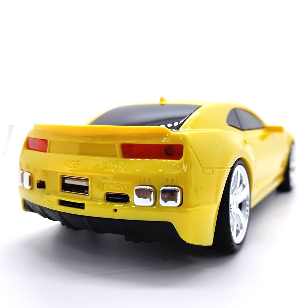 WS-592BT Car model Wireless Blue-tooth Speakers Stereo Sound Bass Woofer Hifi Music 2 Inch Active BT Gift Car Model Speakers Toy