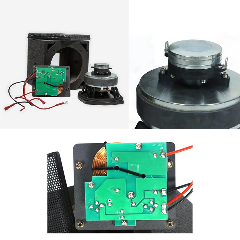 5XT 5 inch 100 Watt Aluminium magnet Lightweight Professional Audio Coaxial Conference Audio Coaxial Passive Speaker Box Design