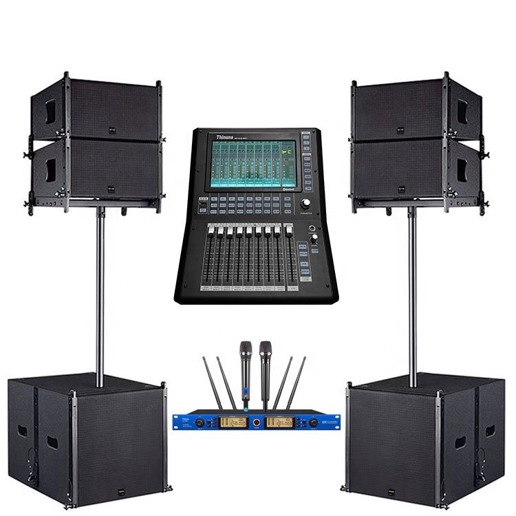 Thinuna L-15B-DPA OEM Single 15" 2 way Powered Active Line Array Speaker Professional Audio Sound System for Stage Performance