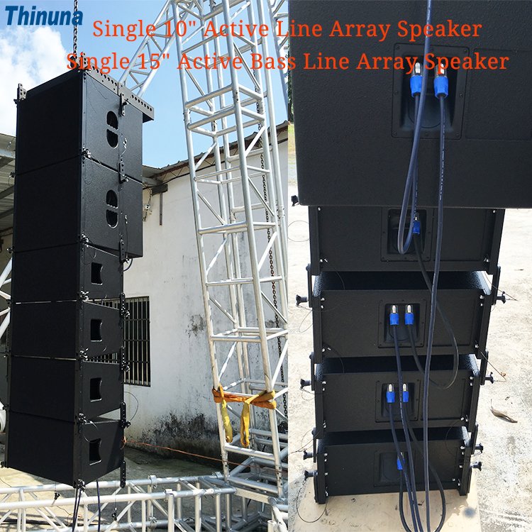 Thinuna L-15B-DPA OEM Single 15" 2 way Powered Active Line Array Speaker Professional Audio Sound System for Stage Performance
