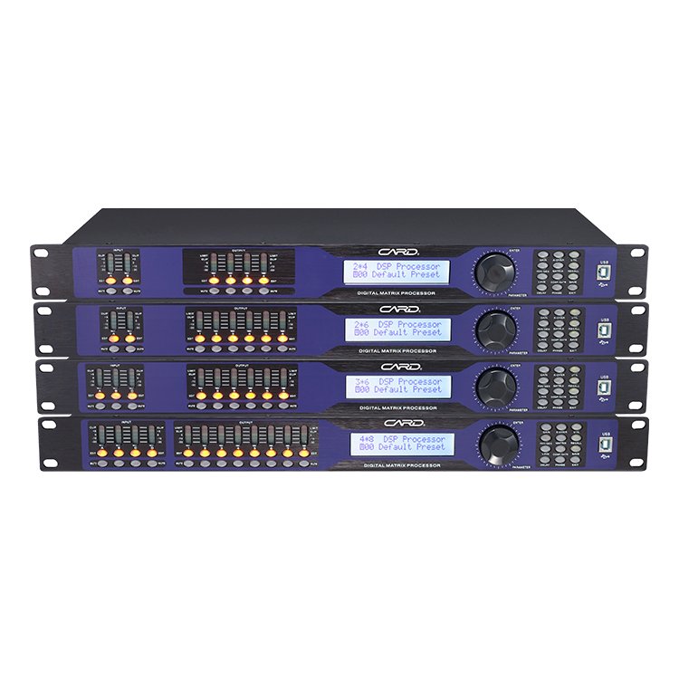 Professional Supply Digital Audio Processor Sound System Dsp Audio Processor With Usb Connection