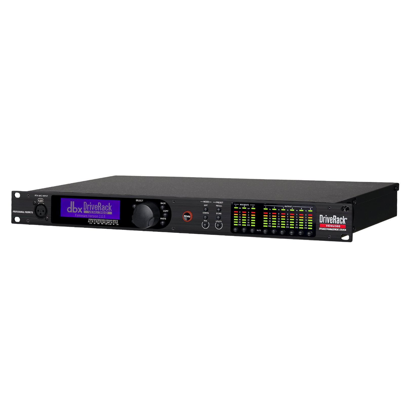 DriveRack 360 VENU digital professional stereo stage equalizer audio processor for professional stage sound equipment