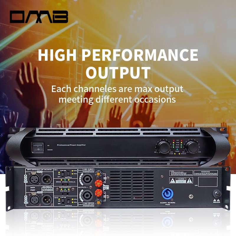 PXL380 Hot Selling 2 Channel 1650w*2 High Power Sound Dj Digital Power Amplifier Professional Audio