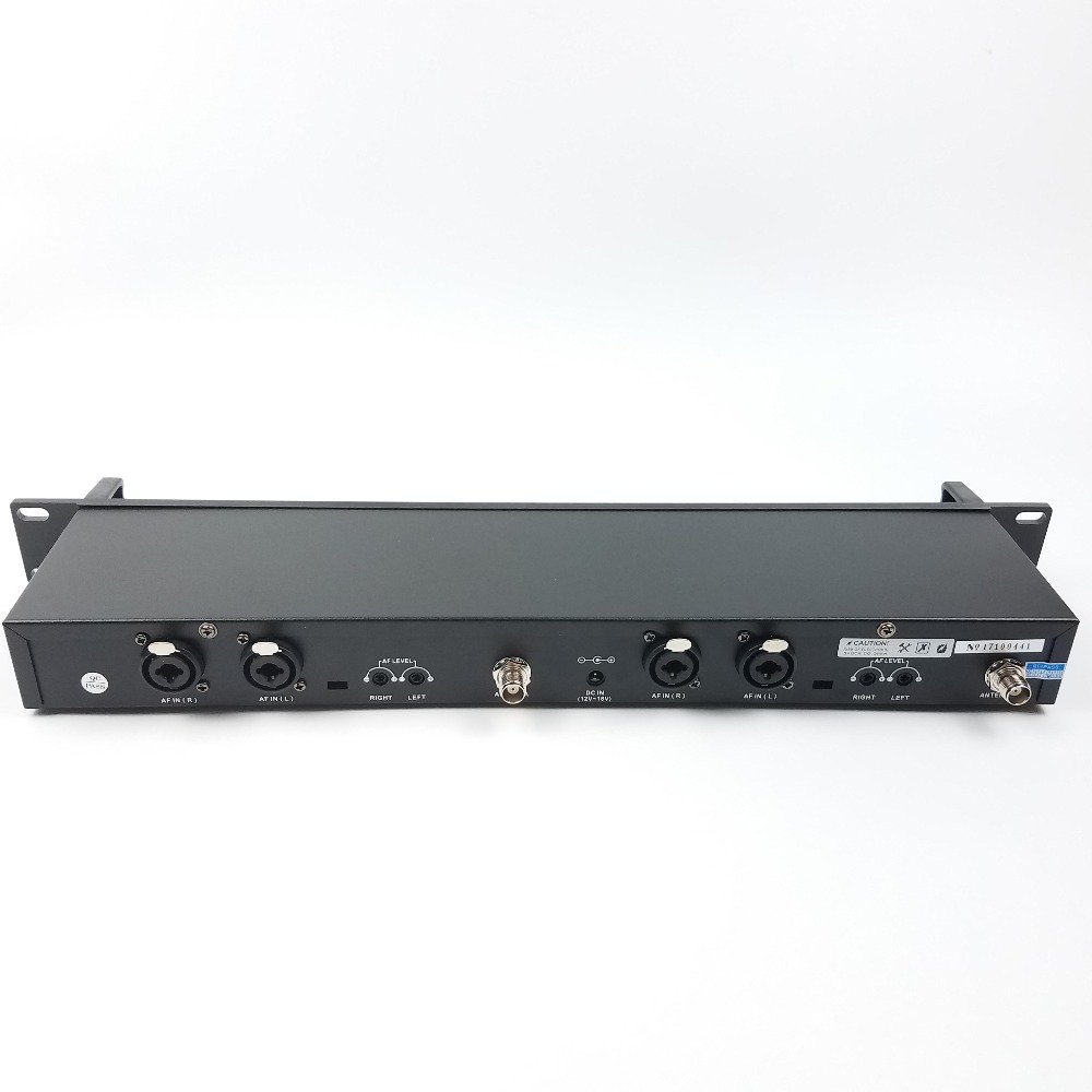 Portable 25Mhz Best Professional In Ear Monitor Wireless In-ear Monitor System with 4 Bodypacks