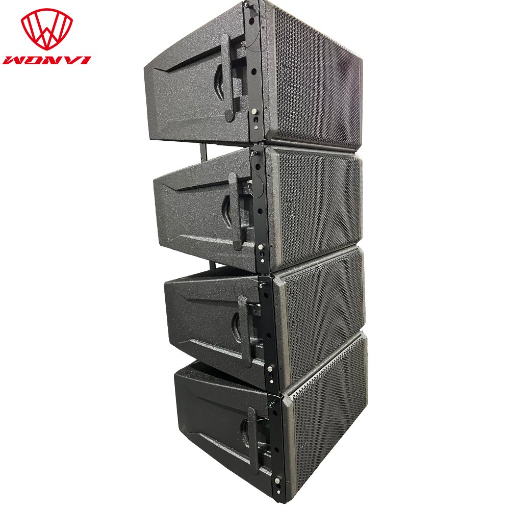 HDL28A double 8 inch powered line array speaker active pro sound system speaker
