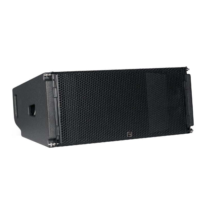 Pro audio outdoor active speaker professional wooden sound system Stage 8 inch line array powered speaker