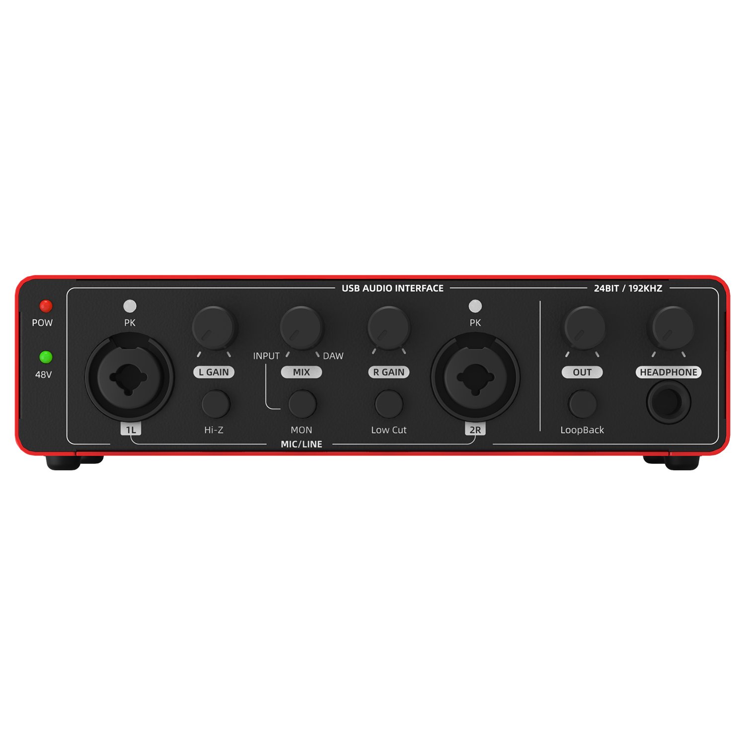 Zimhome New Arrival ZS35U 2-Channel 192Khz 24Bit USB Sound Audio Interface