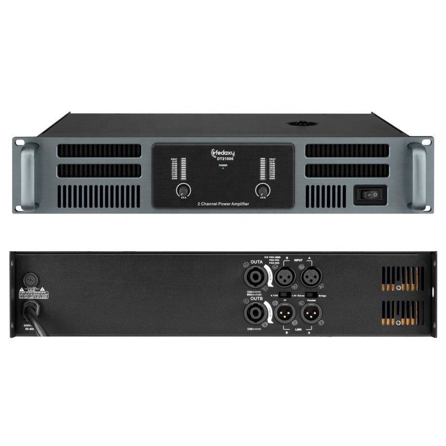Precise Amplifier 10000 Watts Professional Power Ca Sound System Audio Amplifier Big Power
