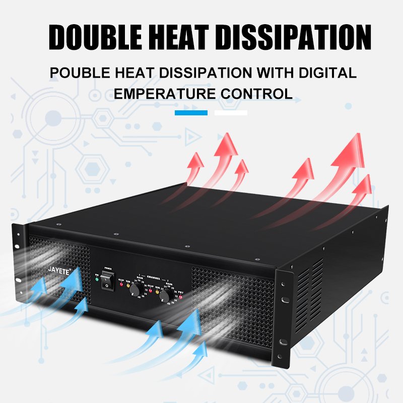 jayete professional audio 4 channel class td 2200w subwoofer power amplifier outdoor PA system sound amplificador de potencia