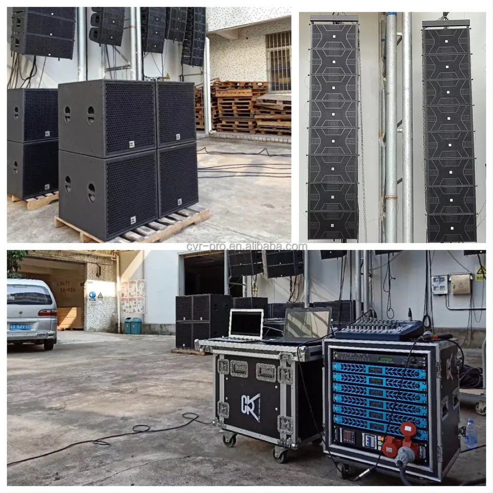 Active 12 Inch Line Array Speakers Professional Stage Audio Subwoofer Sound System Dj Fashion Equipment