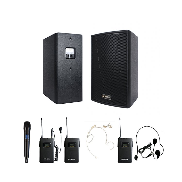 12 Inch Full Range Conference Speaker For Studio Full Equipment Audio With Audio Digital Processor, Sound System Amplifier