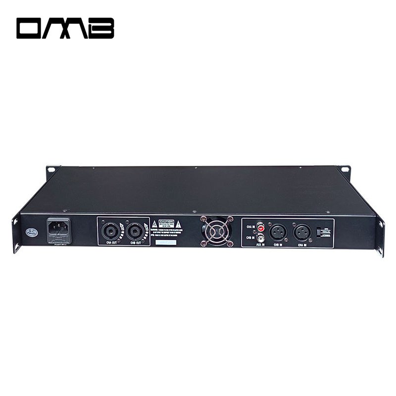 Class D 2 Channel 1u Speaker Sound Stereo Professional Audio 200 Watt Power Home Amplifier For Dj Karaoke