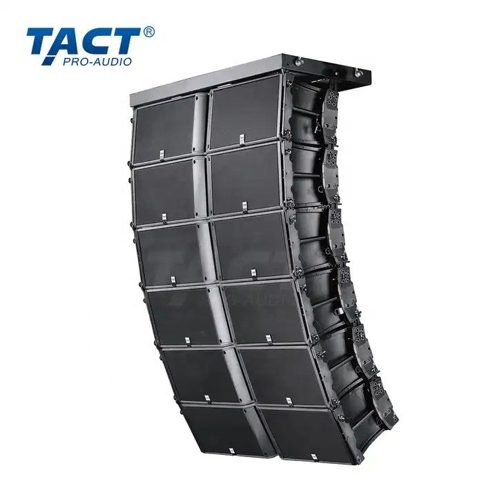 Hot sale dual 12 inch 3-way line array speaker outdoor professional sound system