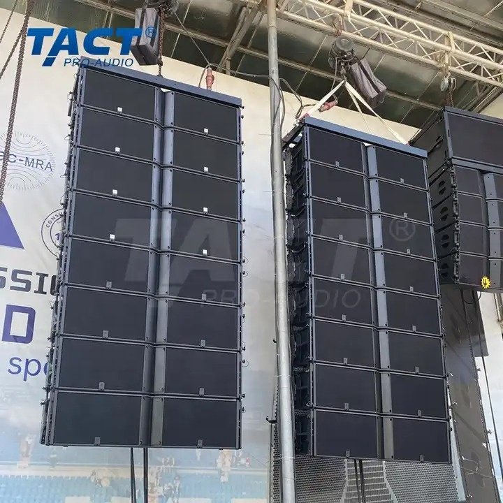 Hot sale dual 12 inch 3-way line array speaker outdoor professional sound system