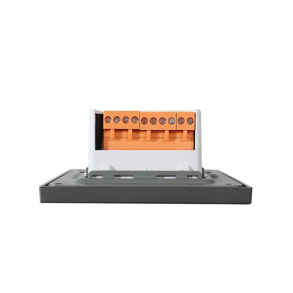 Professional 2*20W 2-Channel Bluetooth Wall Amplifier Color Screen Class-D Audio System Home Commercial Use