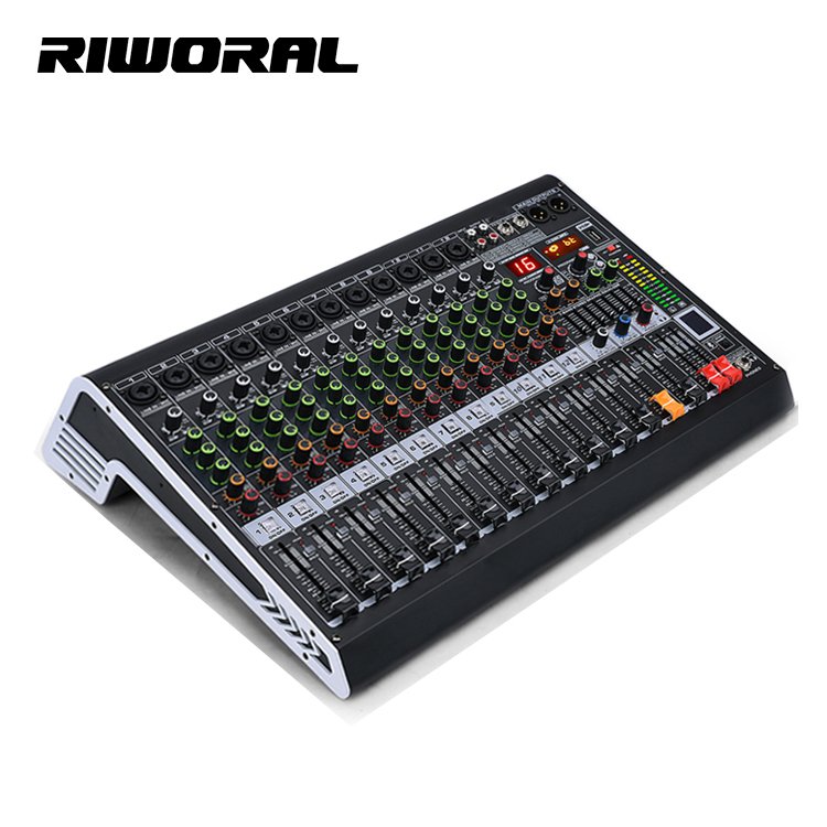 MC12 12-channel Digital Mixer Console audio Professional sound Dj Controller Mixer audio