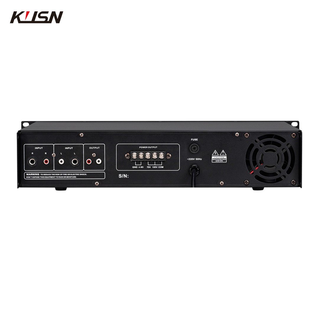 360 Watts 2U Audio Pure Power Amplifier Powered Class Ab Power Amplifier Professional Sound Pa System