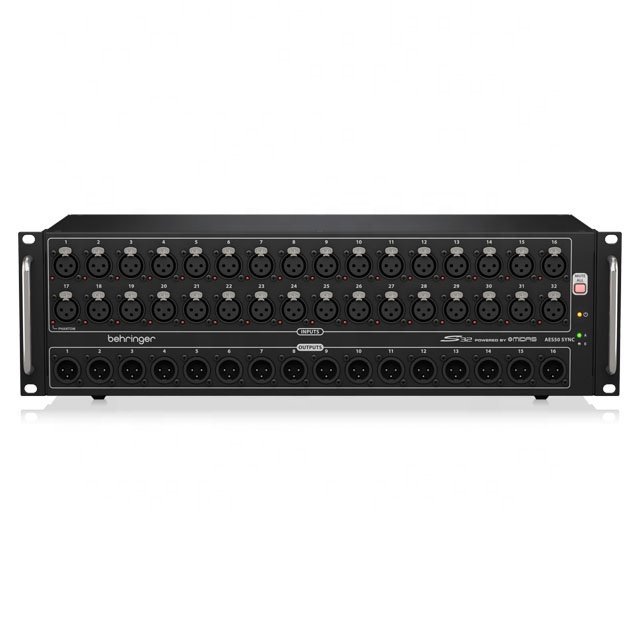 Behringer S32 Professional Sound Speakers Stage Box PA System for Digital Mixer