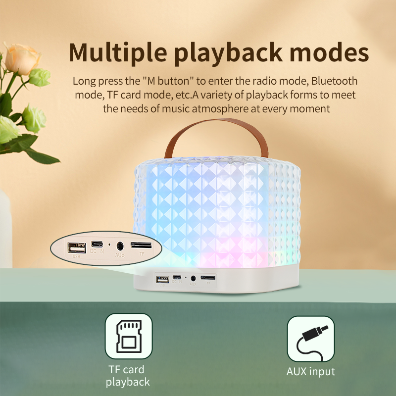 New Design outdoor subwoofer rechargeable sound touch woofer trolley portable karaoke audio wireless speakers bluetooth