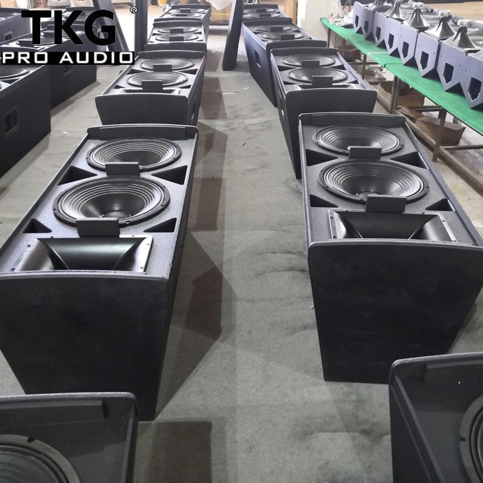 TKG FX25 dual 15 inch 1000W performance stage 15 inch full range speaker manufacturer china sound system