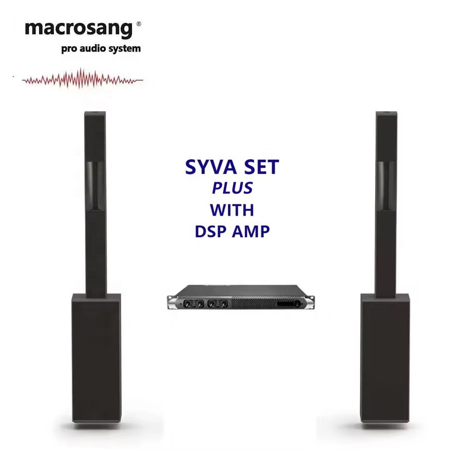 SYVA two-way 6*5 inch mini line array speaker sound system column loudspeakers outdoor sound full system set