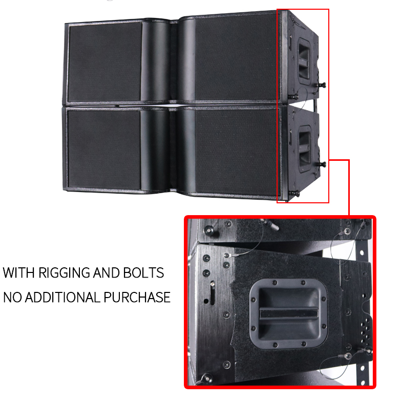 Professional Passive 10 inch line array speaker outdoor sound system dj equipment