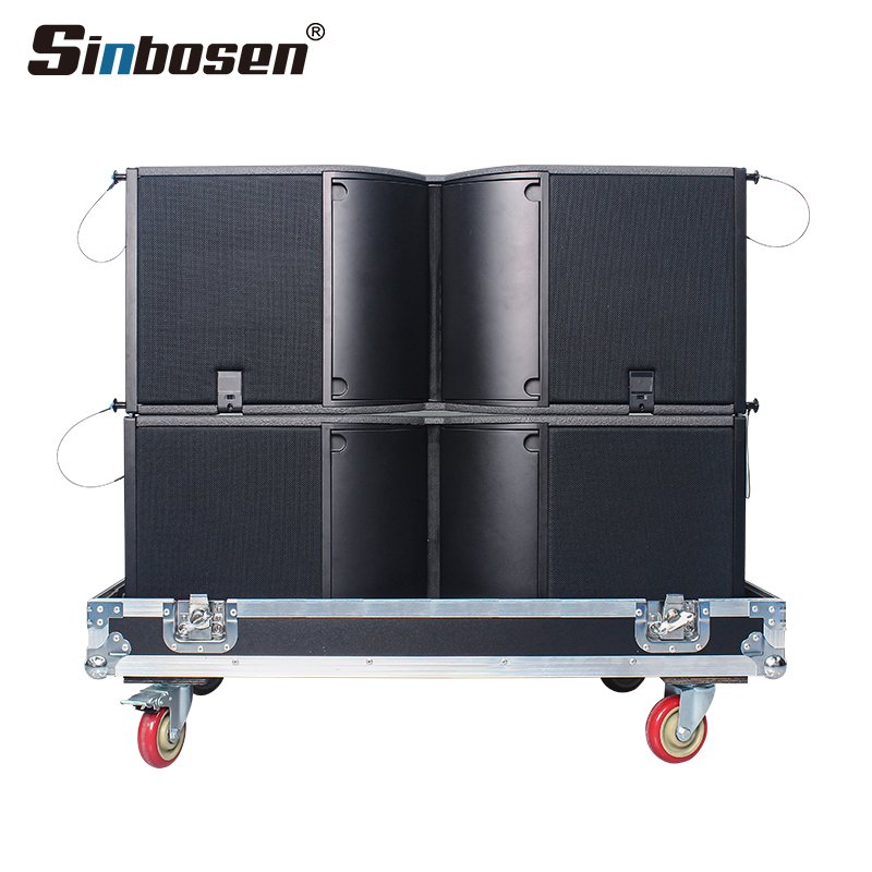 KA212 Active dual 12 inch line array speakers powered professional audio