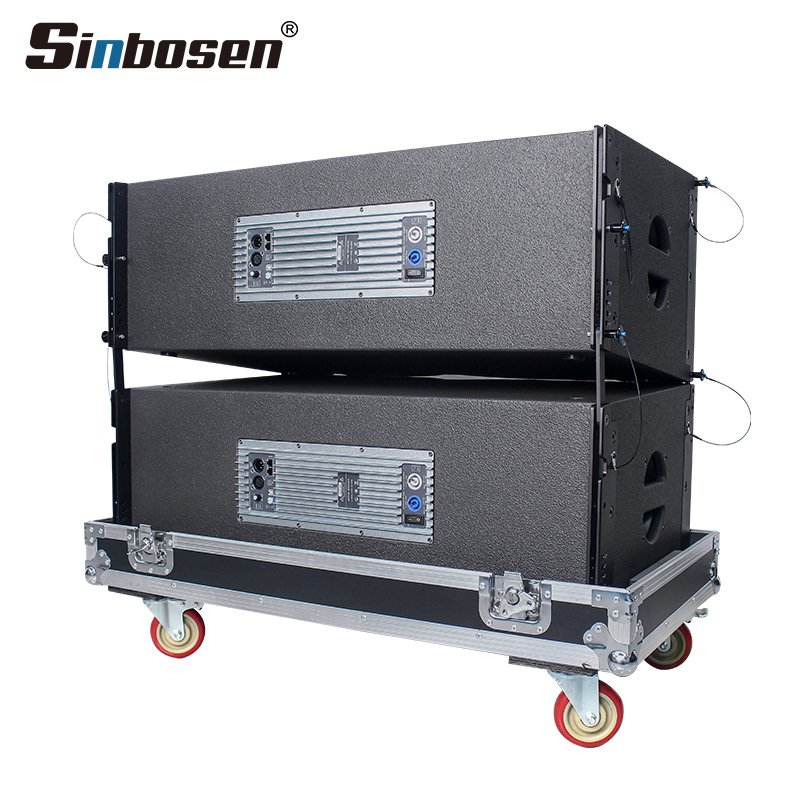 KA212 Active dual 12 inch line array speakers powered professional audio