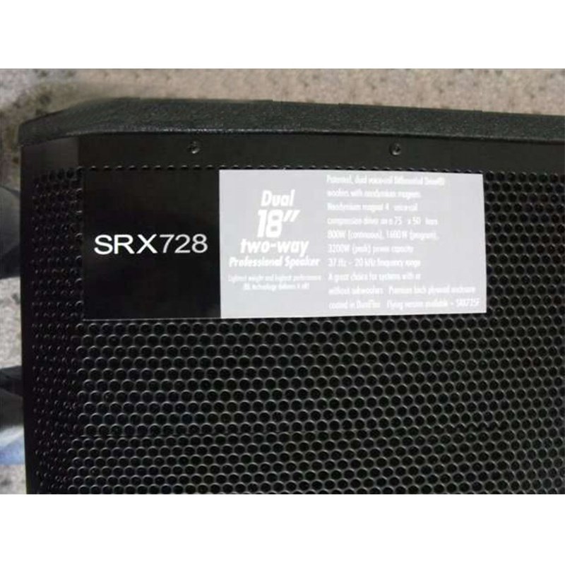 2024 Hot Sale Big Power Speaker Dual 18inch Subwoofer Top Stage Speakers subwoofer SRX728