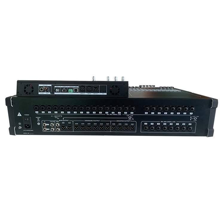 Professional audio mixer Built-in 99 Types of Digital Effects Digital Music 32 Channel Audio Console concert music DJ mixer