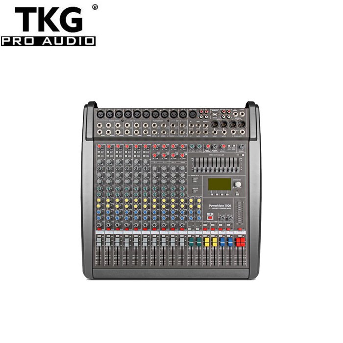 TKG Powermate1000 -3 PM1000 PM1000-3 1000 watts Professional sound Mixing console power mixer amplifier