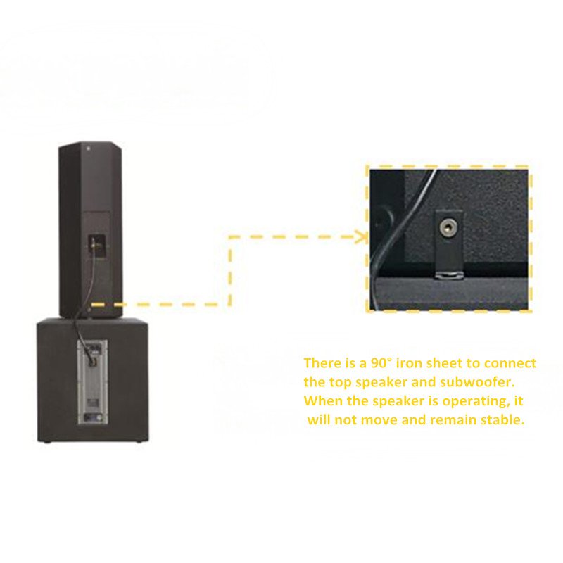 Outdoor Active 3 Way Full Rang Professional Audio Speaker Sound System with Powered 18 Inch DSP Amplifier Module Subwoofer