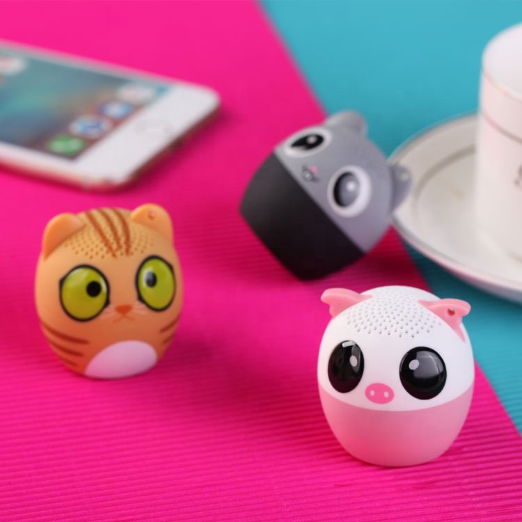 High Quality Sound Small Size TWS Handsfree Selfie Amplifier Speaker Box Cute Portable Mini Bluetooth Speaker Horn