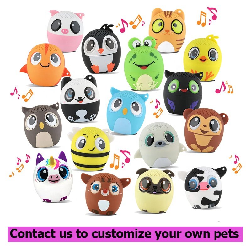 High Quality Sound Small Size TWS Handsfree Selfie Amplifier Speaker Box Cute Portable Mini Bluetooth Speaker Horn
