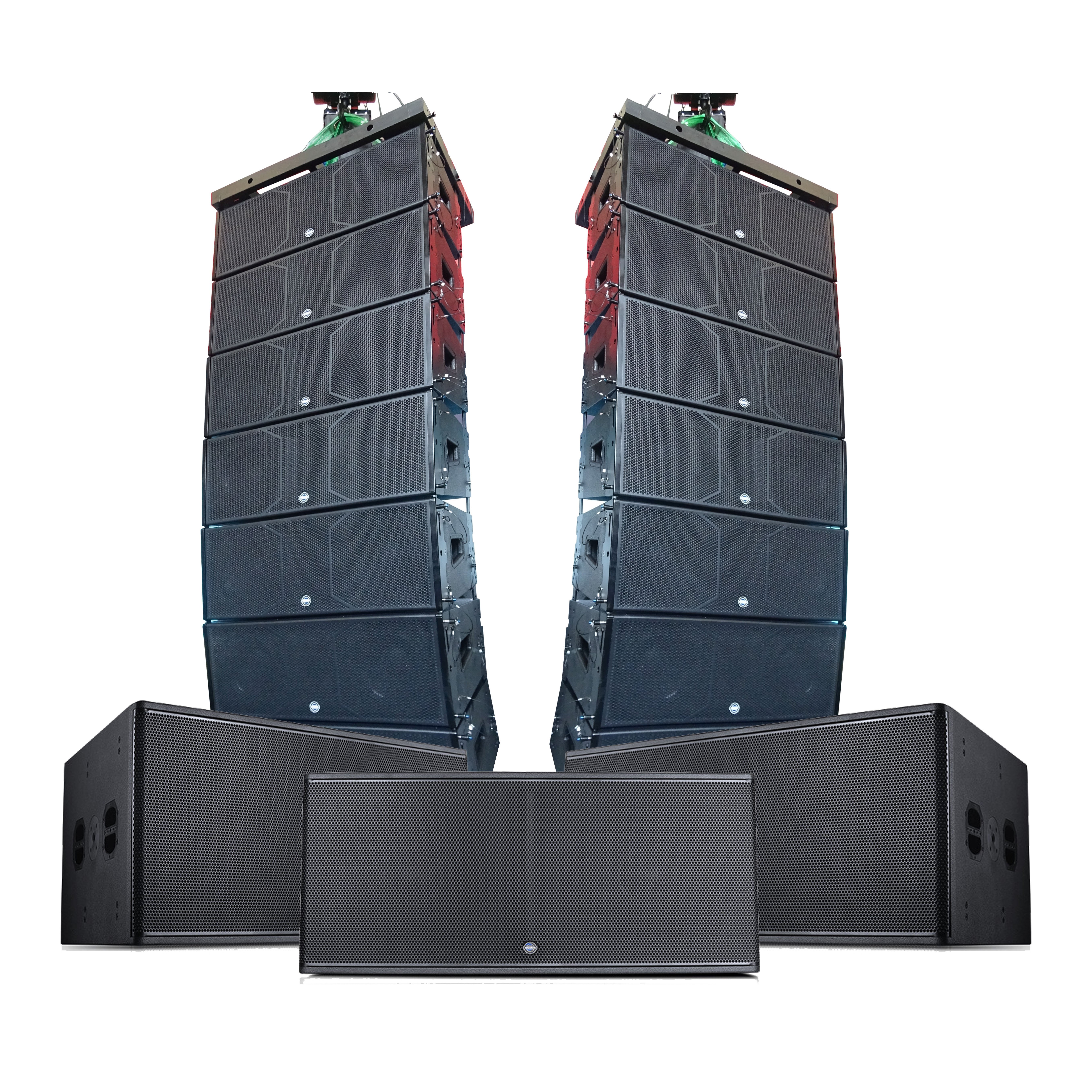 line array mini pa system,line array passive speaker