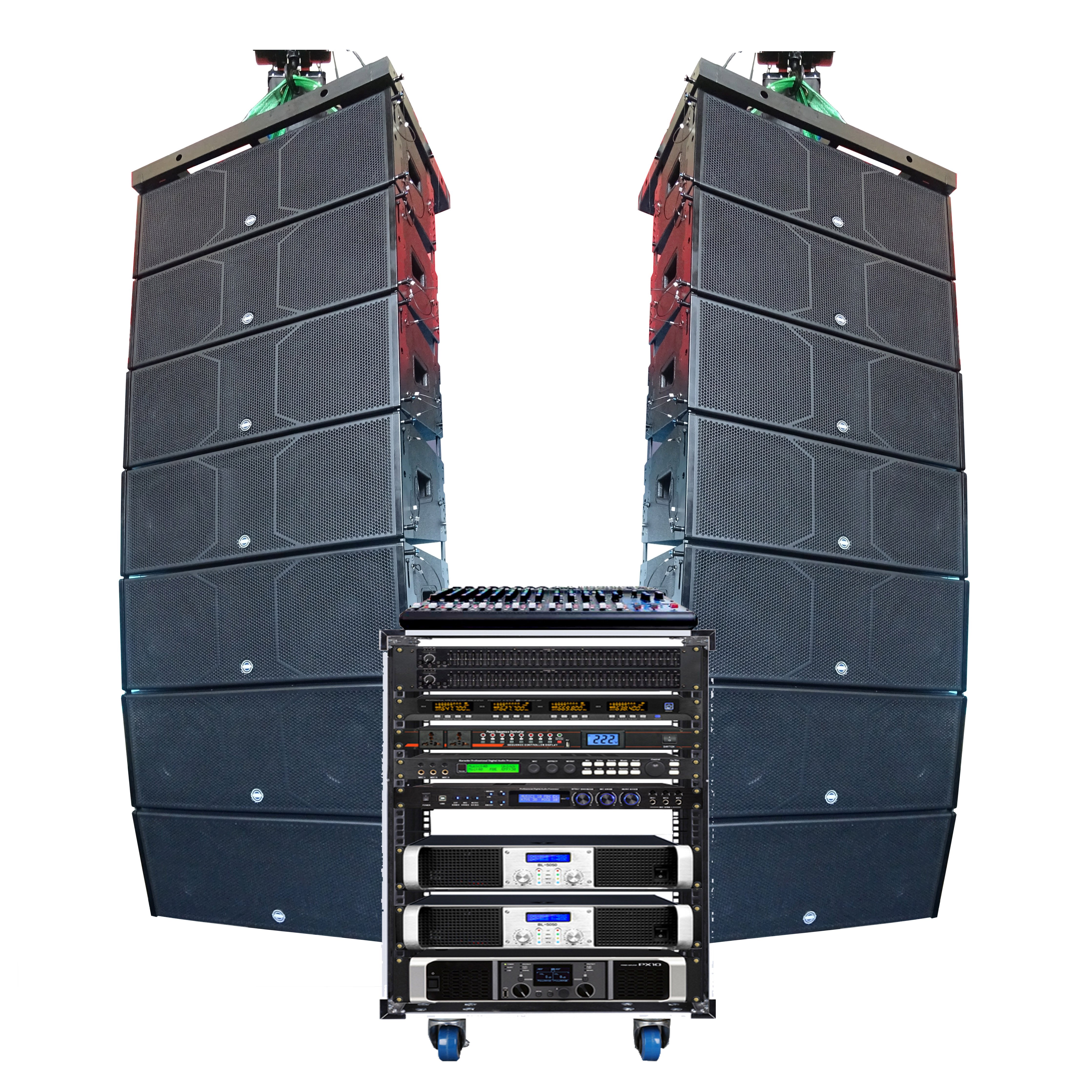 line array mini pa system,line array passive speaker