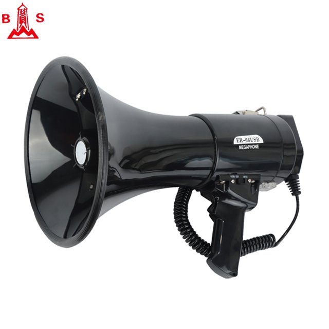 megaphone with siren 50w megaphone rechargeable speaker factory
