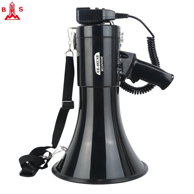 megaphone with siren 50w megaphone rechargeable speaker factory