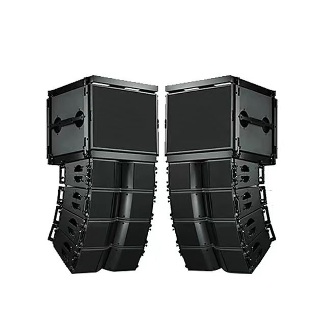 K208 Professional Dual 8 Inch 2 Way Line Array Speaker Sound System Stage Audio Equipment Passive Powered Portable Speakers