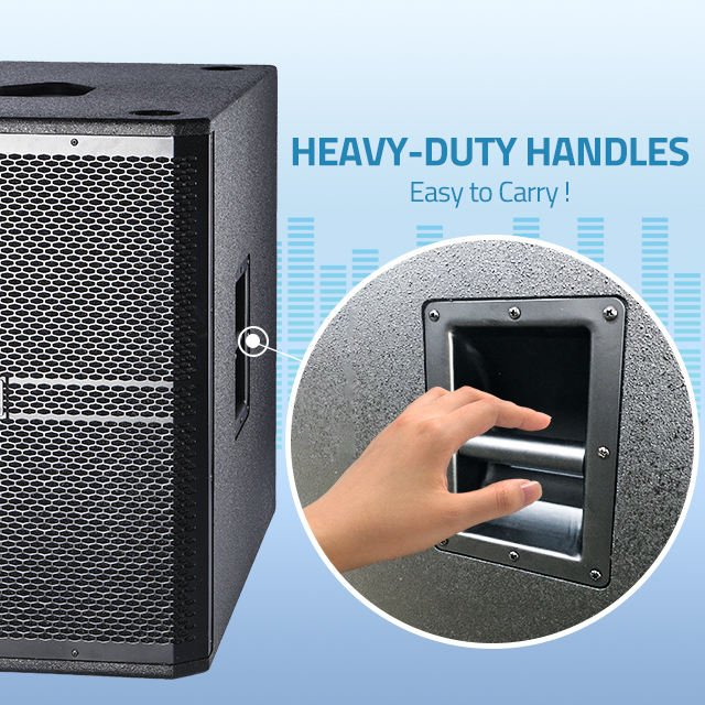 500/700W Active Outdoor Audio Dual 8 15 Inch DJ Power Speaker BoxMini Column Line Array Speakers System