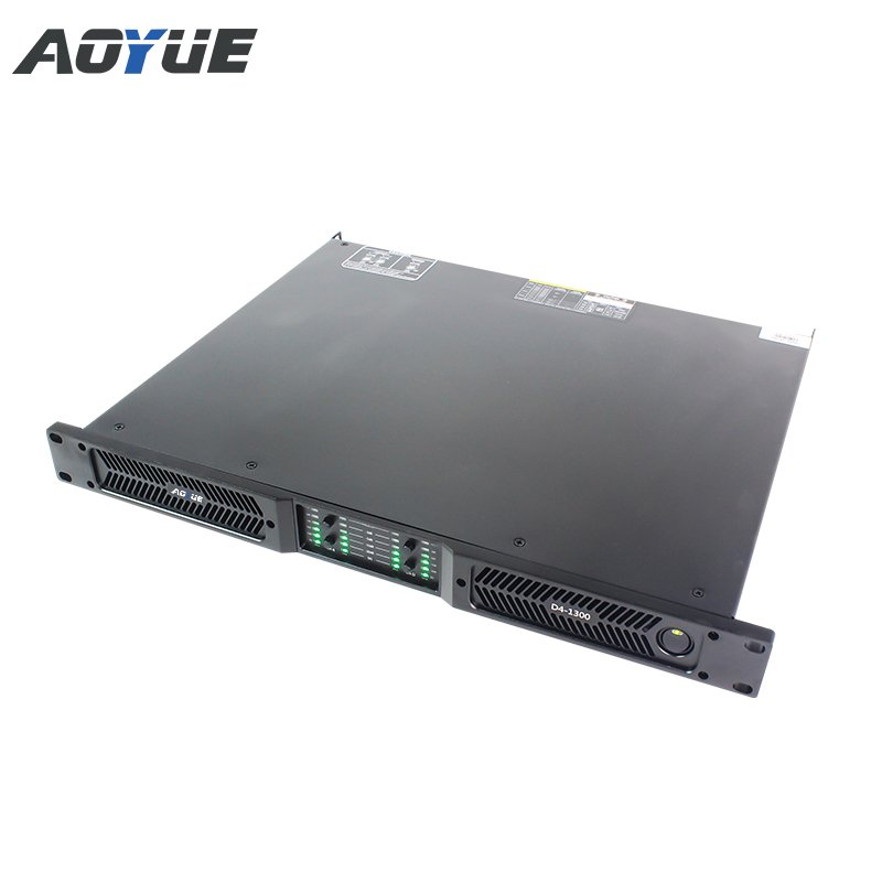 D4-1300 Suit for line array full range speaker (2Ω) sound equipment 4 channel amplificateur audio 1500w amplifier