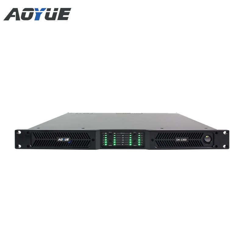 D4-1300 Suit for line array full range speaker (2Ω) sound equipment 4 channel amplificateur audio 1500w amplifier