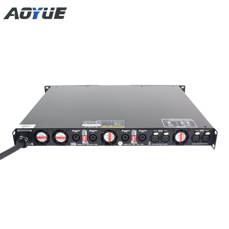 D4-1300 Suit for line array full range speaker (2Ω) sound equipment 4 channel amplificateur audio 1500w amplifier