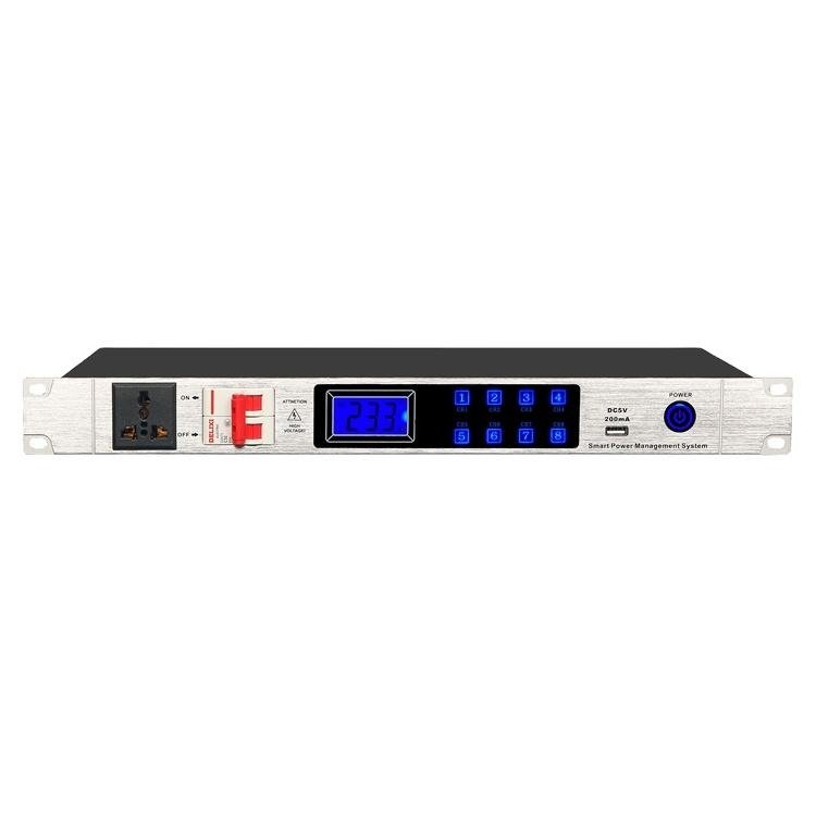 AL-338 Super Factory Professional Audio Sound equipment power Sequencer with Air switch
