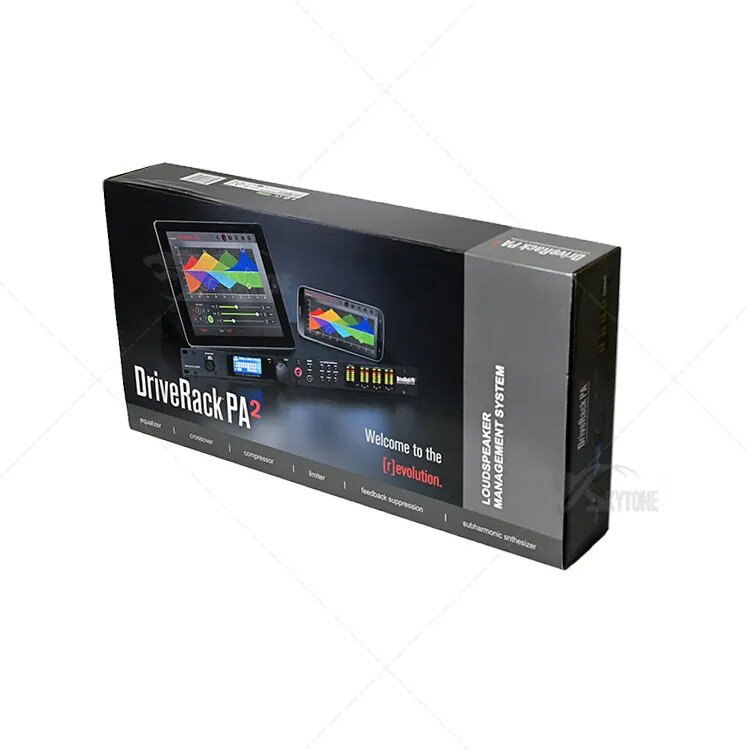 Professional Drive Rack PA2 2 In 6 Out 2 In 6 Out DSP Digital Audio Processor For Sound System Stage Sound Equipment
