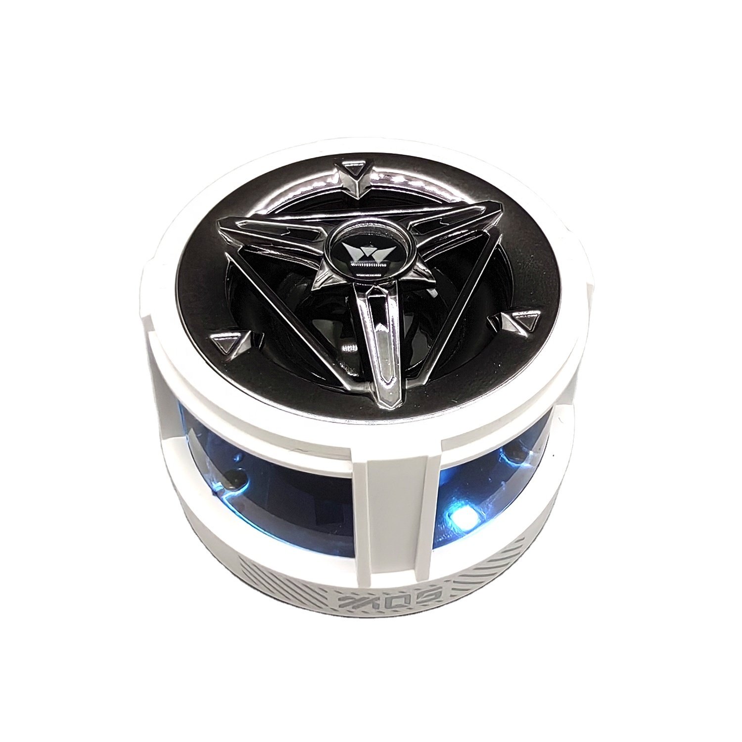 M-Q5 RGB LED light metal BT wireless mini portable speakers with stereo woofer high quality sound music system home speakers