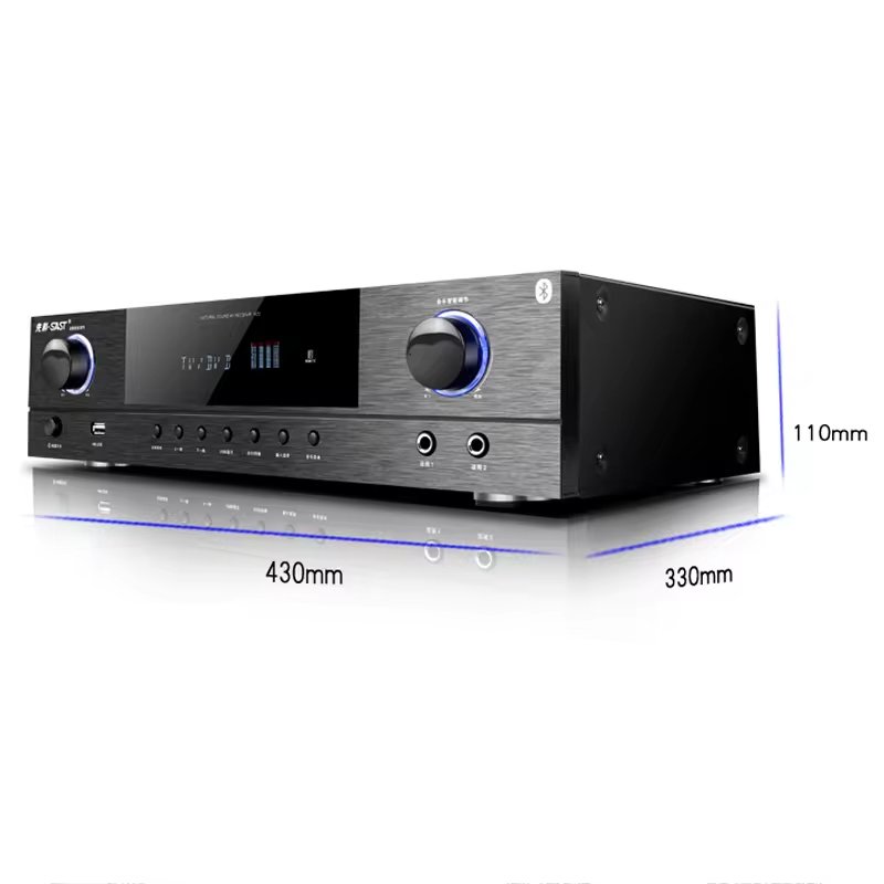 KYYSLB 900W High Power Home Audio 5.1 Amplifier Karaoke Subwoofer Blueteeth Professional Sound Equipment/Amplifiers/Speakers