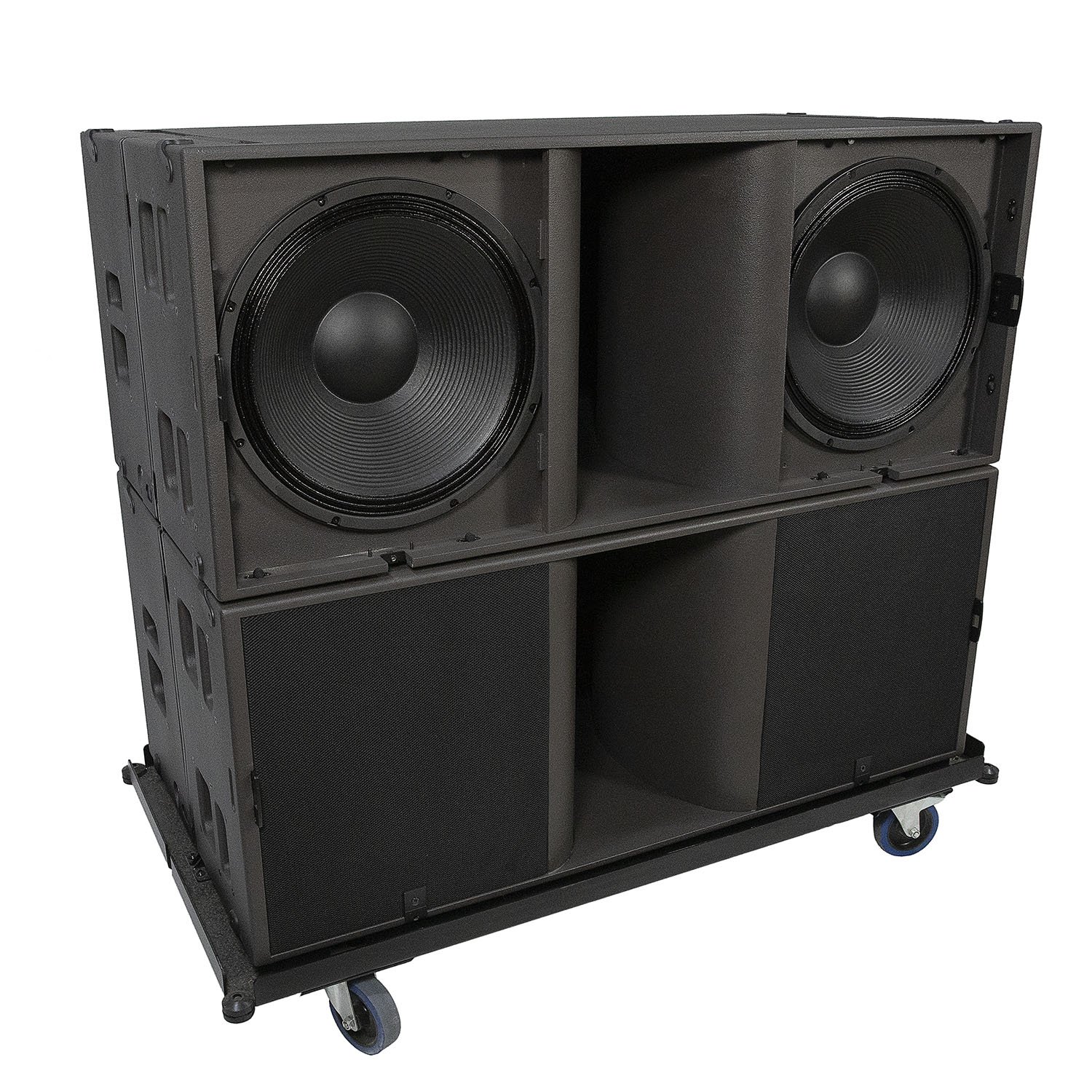 High quality KA28 dual 18 inch subwoofer speaker audio system sound
