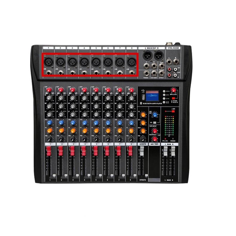Hot Sell Pa System Audio Mixer Amplifier Equipment