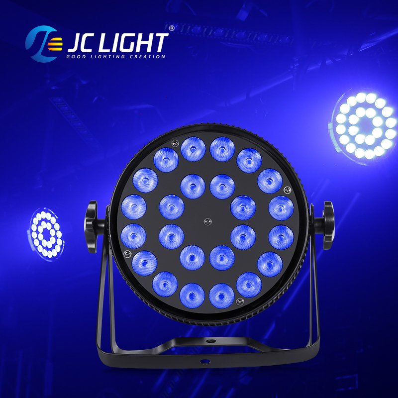Jc 24*10W Led Flat Par Light Dmx Control 24 Leds Par Light Bar Club Party Wedding Rgbw Par Can Stage Light